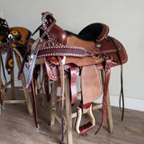 Buckaroo Buckstitch Saddle
