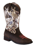 Riding Free Sequin Boots